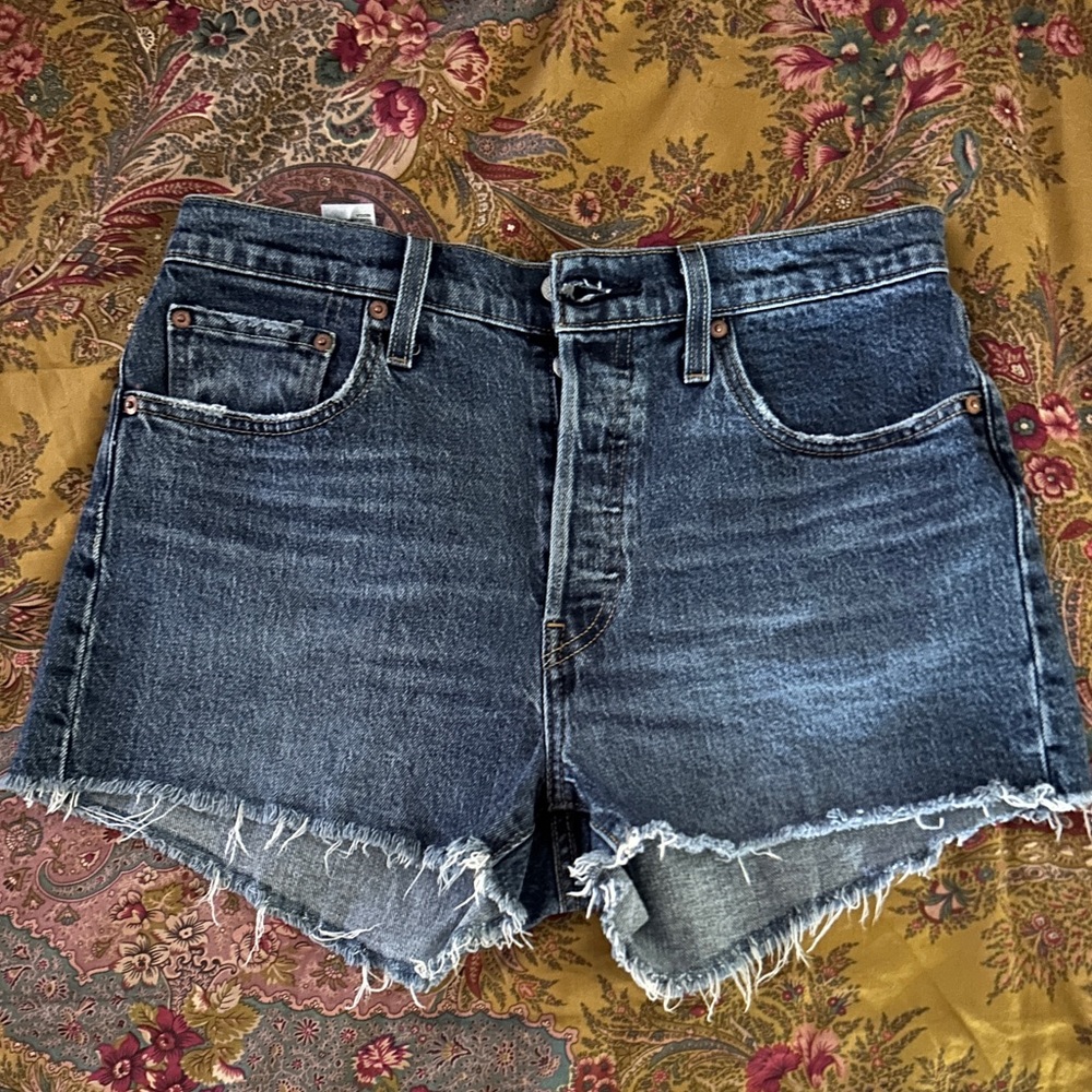Levi 501 denim shorts